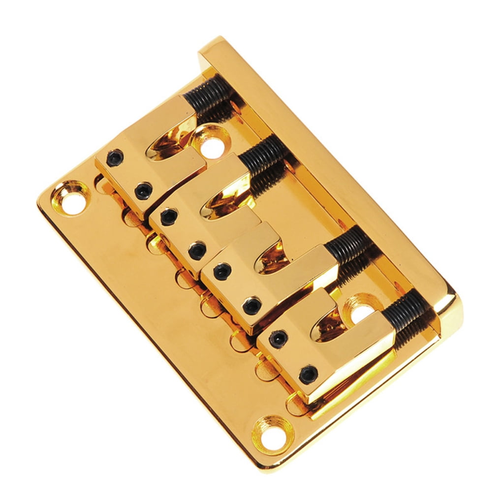 Oasiva 79.5x51.5MM Guitar Bridge Assembly Metal Texture Perfect for Electric Guitar