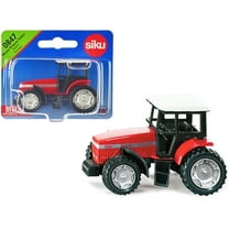 Massey Ferguson 9240 Tractor Red with White Top Diecast Model by Siku