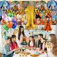 thumbnail image 4 of Dragon Ball Party Supplies Decor Tableware Backdrop Banner Cake Topper Balloons Birthday Decorations, 4 of 7