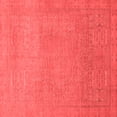 thumbnail image 1 of Ahgly Company Machine Washable Indoor Square Abstract Red Modern Area Rugs, 5' Square, 1 of 4