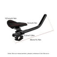 thumbnail image 3 of Aluminum Alloy Triathlons Handlebar Rest Road Bike Arm Rest Road Bike Arm Rest Mountain Bike Rest Handlebar Cycling Part, 3 of 8