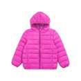 thumbnail image 3 of iiniim Kids Boys Girls Winter Coats Windproof Lightweight Puffer Jacket Down Coat Outerwear 3-16 Hot Pink 15-16, 3 of 7