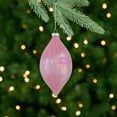 thumbnail image 3 of 5.5" Pink Finial Christmas Glass Ornament, 3 of 7