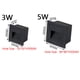 thumbnail image 4 of Lámpara de pared LED regulable de 3 W, 5 W y 7 W, luz de escalera de aluminio, lámpara de paso LED empotrada, lámparas de esquina de pared para caminos, CA 85-265 V, luz de pared CC 12 V, 4 of 5