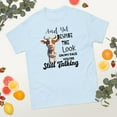 thumbnail image 2 of Everyday Staples Cow Sarcasm Bovine Graphic Art classic tee (Light Blue, S), 2 of 2