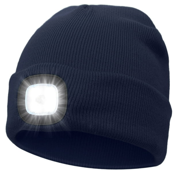 Hombo Invierno Punto Unisex LED Geanie USB Recargable para Al Aire Libre
