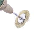 thumbnail image 2 of 9pc Laiton Brosse Brosses de Roue de Fil Meurent Grinder Outil Électrique Rotatif pour Graveur, 2 of 9