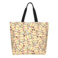 thumbnail image 3 of Fuzoiu Cute Cats 4 Print Tote Bags for Women,Shoulder Bag, Gym Tote,Top Handle Ladies Shoulder Bags for Work Beach Travel and Shopping Grocery, 3 of 9