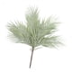 thumbnail image 4 of Hojas artificiales tropicales de palma con tallo para fiesta hawaiana tipo luau en la selva Blanco verde, 4 of 8