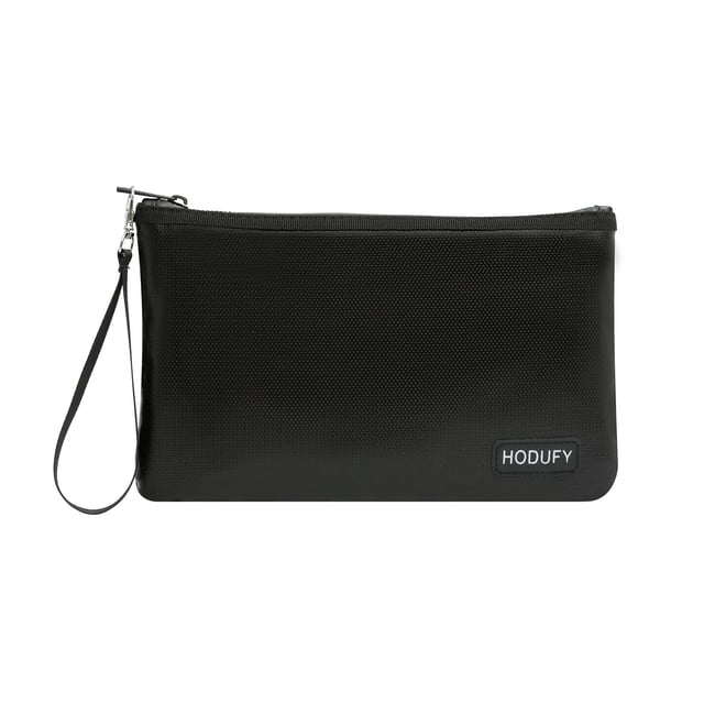 Bolsa ignífuga para dinero Hodufy 27 x 18 cm con cierre impermeable