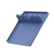 thumbnail image 3 of Soporte de almacenamiento de cuchara de silicona para reposapiés, 5 ranuras, organizador de rejilla para espátula de cocina, azul Jumpingount HA005302-04, 3 of 7