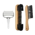thumbnail image 2 of koolsoo Pool Table Brush Cleaner, Billiard Table Cleaning Tool, Snooker Table Rail Brush Brown 3PCS, 2 of 9