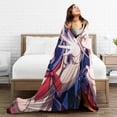thumbnail image 5 of My Hero Academia Himiko Toga Bed Blanket Air Conditioner Quilt Ultra Soft Flannel Blanket All Season Fuzzy Blanket Reversible Fluffy Plush Blanket 50"X40", 5 of 8