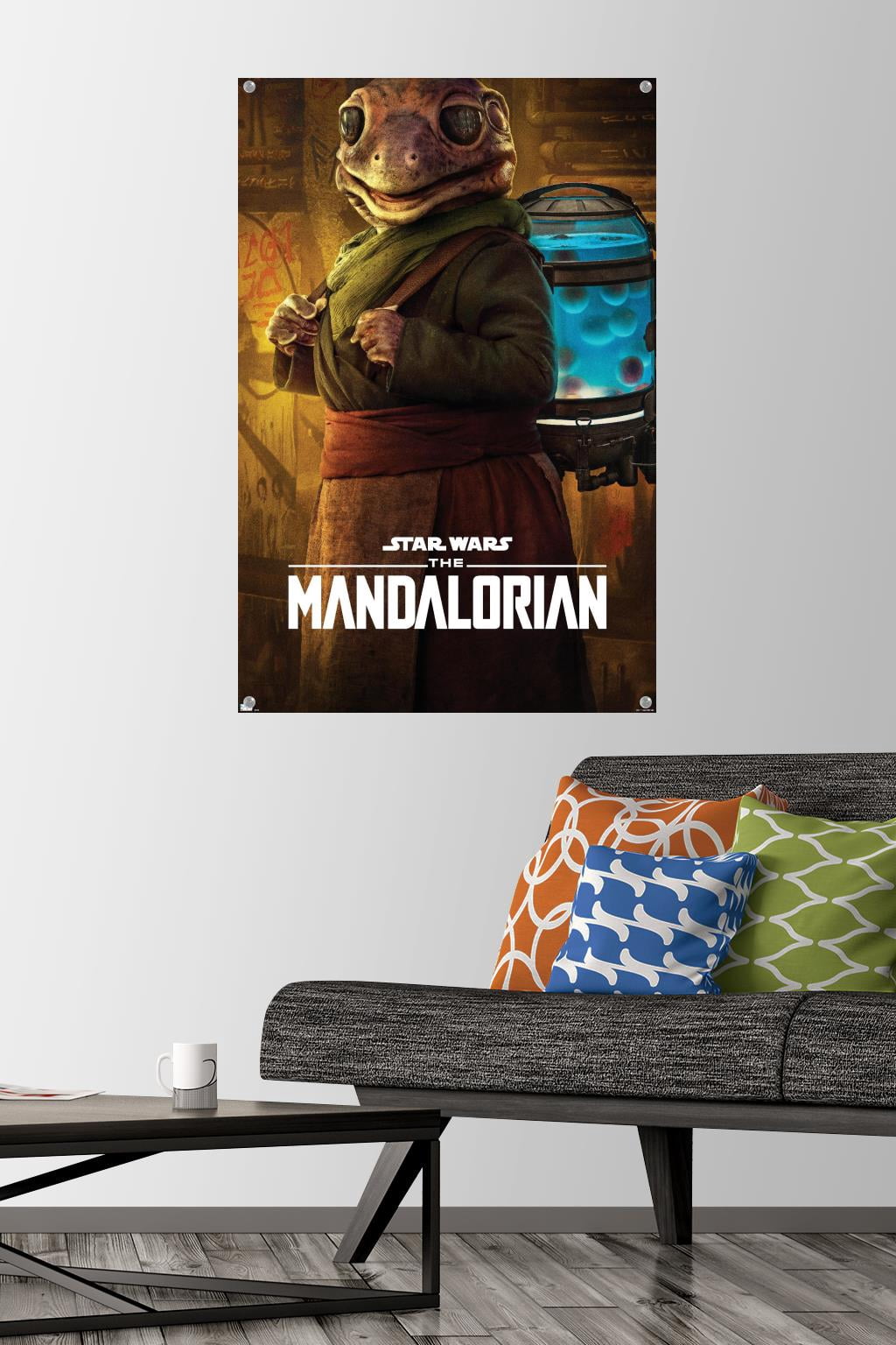 Star Wars: The Mandalorian Season 2 - Frog Lady Wall Poster with Pushpins, 22.375" x 34"