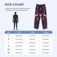 thumbnail image 4 of Fotbe Colorful Mexican Pantalones de Pijama para Hombre, Pantalones de Dormir, Pantalones de Casa con Cintura Ajustable y Bolsillos-X-Large, 4 of 6