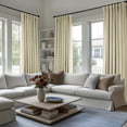 thumbnail image 5 of Half Price Drapes Au Lait Creme Heritage Plush Velvet Room Darkening Curtains (1 Panel), 50W X 120L, 5 of 11