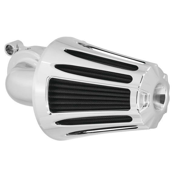 Arlen Ness 81-032 Monster Sucker Air Cleaner Kit - Deep Cut - Chrome