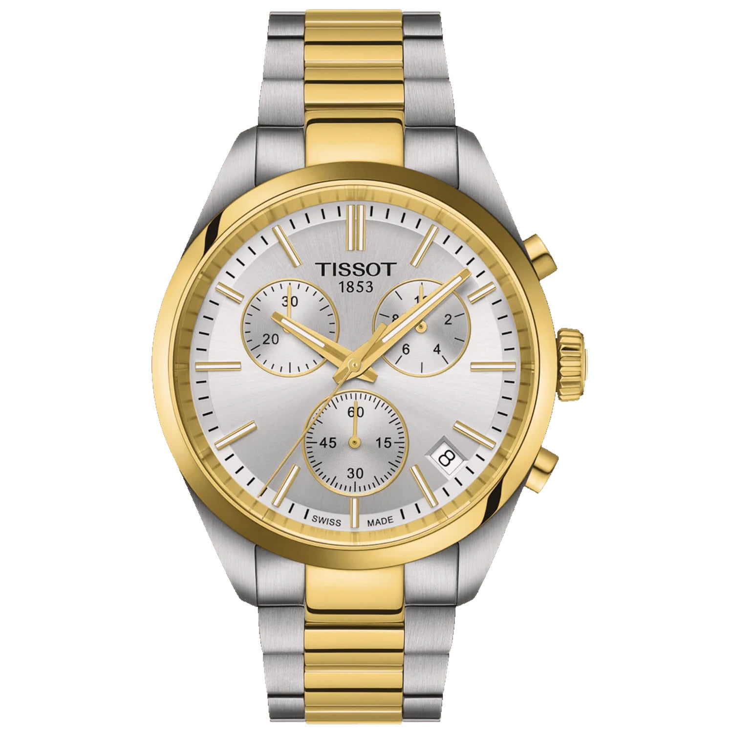 Tissot Men's Seastar 1000 Chronograph Quartz Gold 45.5mm Watch