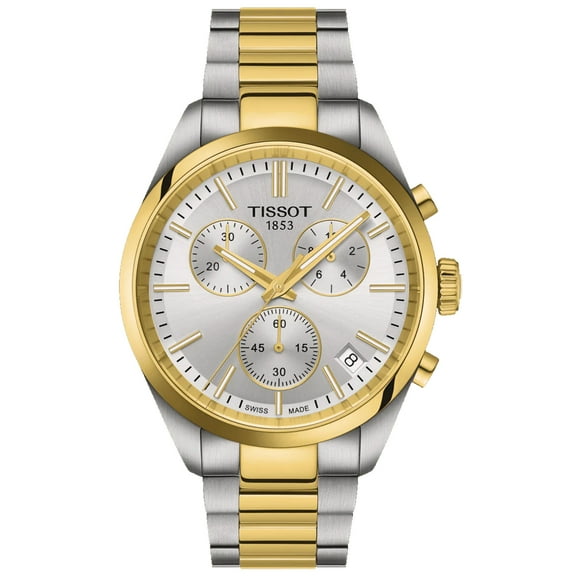 Tissot Men's PR 100 Chronograph Silver Dial Watch - T1504172203100