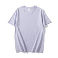 thumbnail image 1 of Camiseta de algodón para hombre, camisa de manga corta de Color puro, ropa de verano, 2021, 1 of 4