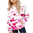 thumbnail image 2 of Girls Half Zipper Sweatshirts - Pullover Crop Top for Kids Preppy Casual School Everyday Wear, 2 of 6
