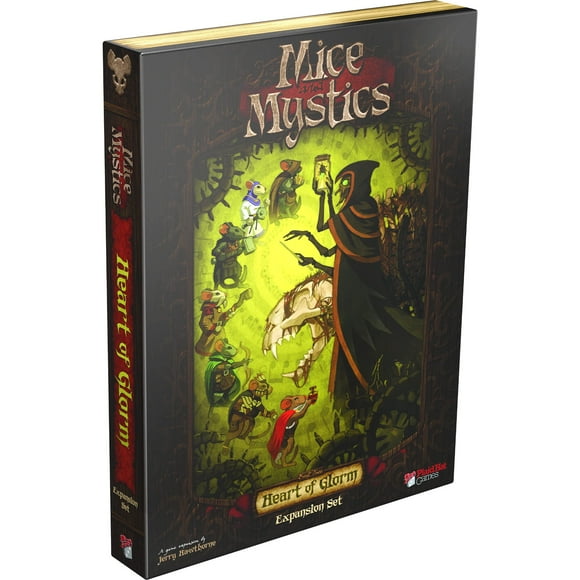 Mice & Mystics Heart Of Glorm Jeu de Société Extension - Continuez l'Aventure Épique de la Souris! Jeu de Stratégie Coopératif pour Enfants et Adultes de 7+ 2-4 Joueurs 90 Min d'Autonomie Fabriqué par Plaid Hat Games