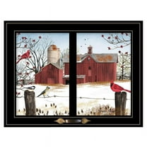 Winter Friends by Billy Jacobs Printed Wall Art Wood Multi-Color