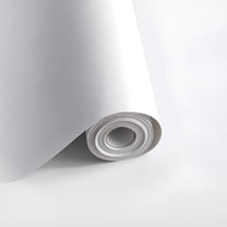 DERONA White Peel and Stick Self-Adhesive Waterproof Wallpaper