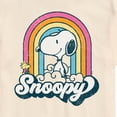 thumbnail image 3 of Peanuts - Snoopy Rainbow Clouds - Men's Short Sleeve Graphic T-Shirt, 3 of 6