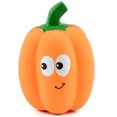 thumbnail image 1 of Dog Squeaky Toy Pumpkin: Latex Puppy Teething Toy Pet Interactive Toy for Home, 1 of 10