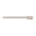 thumbnail image 2 of 5 Carat Diamond Tennis Bracelet in 14K Rose Gold (7.5 Inch) (I1-I2 Clarity), 2 of 4