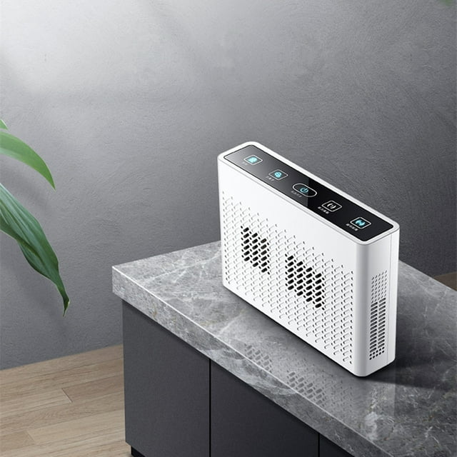 Summer Savings Qaailabf Purifier For Home Bedroom,With Ozoneing,Fresheners Filter Small Room Cleaner,With Touching Panel For Allergies,Pet Dander,Remover,Office