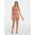 thumbnail image 2 of No Boundaries Cheeky One-Piece Swimsuit, Women’s XXS-XXL, 2 of 5