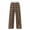 Brown, variant on Paiwinds Women's Plaid Wide Leg Pants with Elastic Waist Drawstring Straight Leg Casual Trousers with Pockets for Spring and Fall