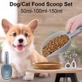 thumbnail image 4 of 3 Pack Container Spoon, Multi-Purpose Heavy Duty Freezer Ice Cream Scoop, Small Plastic Spoons for Conisters, Flour, Sugar, Powder, Spoon for Candy, Dry Goods, Dog Food, Birdseed, 4 of 5