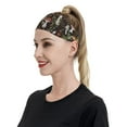 thumbnail image 6 of Yiaed Mushroom Garnish Print Sports Headbands,Moisture Wicking Workout Headband, Sweatband Headbands for Running,Cycling for Women and Men, 6 of 8