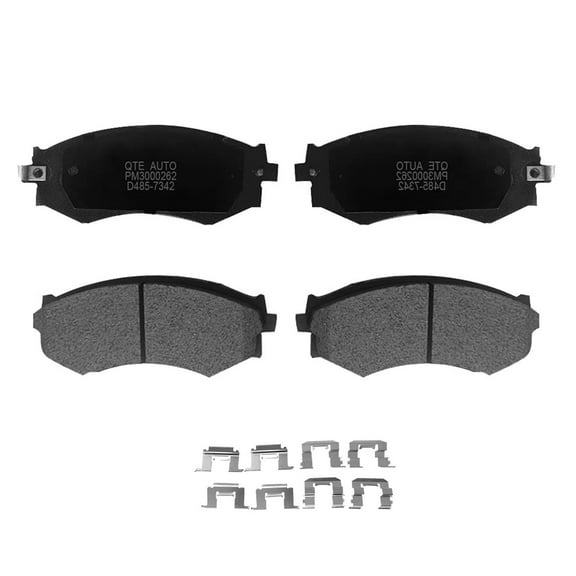 Front Ceramic Brake Pad Kit For 2000-2006 Nissan Sentra