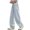 H72 Grey, variant on SJLDQY Girls Sweatpants Casual Elastic Waist Drawstring Baggy Pants for Girls Summer Solid Color Straight Leg Trousers with Pockets