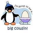 thumbnail image 2 of CafePress - Big Cousin To Be (Penguin) Body Suit - Long Sleeve Cotton Baby Bodysuit, 2 of 4