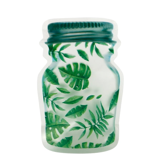WIFKLSIIPG Sac d'Emballage pour Collations Sac Transparent Ziplock Conservation des Aliments Sac Scellé