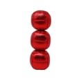 thumbnail image 4 of Zeekio Juggling Balls Premium Galaxy - [Pack of 3], Synthetic Leather, Millet Filled, 12-panel Leather Balls, 130g Each, 62mm, Metallic Red, 4 of 6