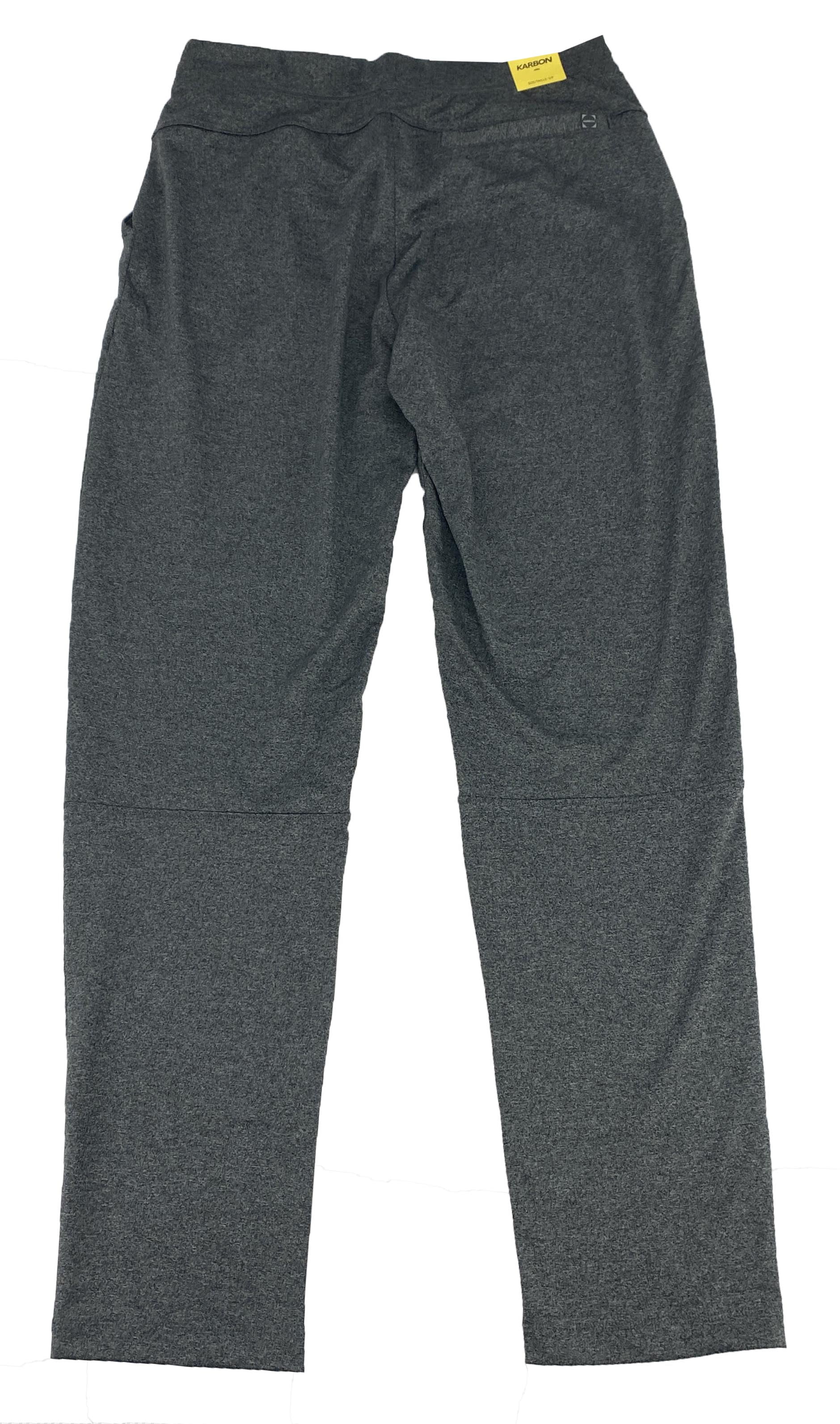 Karbon Men's Athletic Pants in Size Small | Poly/Lycra Blend | Elastic  Waistband with Draw String | Grey - Walmart.ca