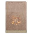 thumbnail image 3 of Authentic Hotel and Spa  Turkish Cotton Aaron 3PC Embellished Towel Set Cocoa, 3 of 5