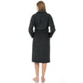 thumbnail image 2 of TowelSelections Women's Robe, Turkish Cotton Terry Shawl Bathrobe Large/X-Large Charcoal, 2 of 5