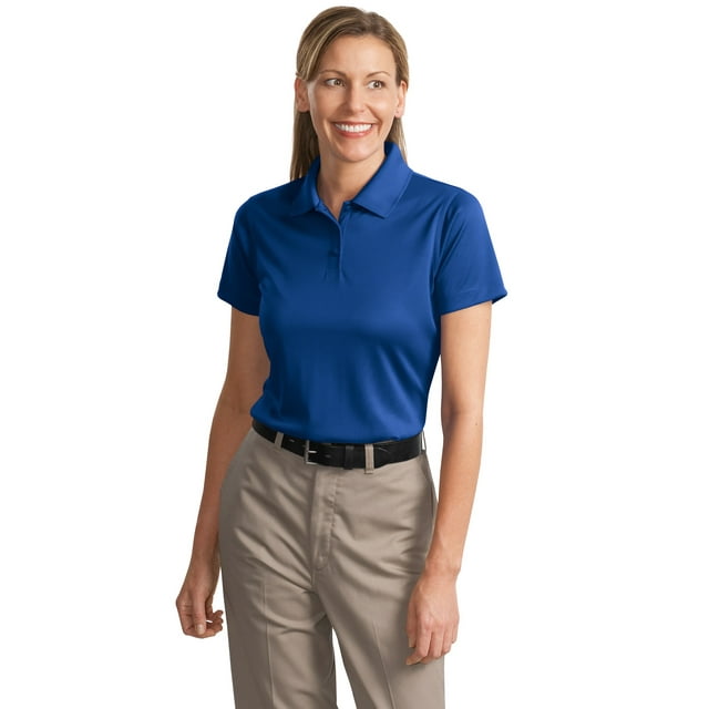 CornerStone® - Polo a prueba de enganches para damas Select. CS413 Piedra angular CS413