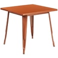 thumbnail image 1 of Bowery Hill Table à Manger Carrée en Métal de 31,5 Po en Cuivre, 1 of 2