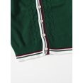 thumbnail image 4 of Cardigan Tricoté Style Collège Décontracté pour Enfants Garçons, 4 of 6
