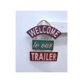 thumbnail image 1 of Welcome Our Trailer Wooden Sign Wall Decor, 1 of 1