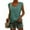 Green, variant on ZKCCNUK Womens Casual Loose Soft Cap Sleeve Solid Color T-Shirt Blouse Tops Summer Plus Size Tops 2026