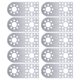thumbnail image 1 of Placa de soporte de conexión de robot, soporte de aleación de aluminio de 10 piezas Placa de soporte de aleación de aluminio Placa de soporte de robot de aleación de aluminio Materiales ecológicos, 1 of 8